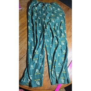 Baylor University Pajama Pants Mens Large  Lounge Bears Sleepwear